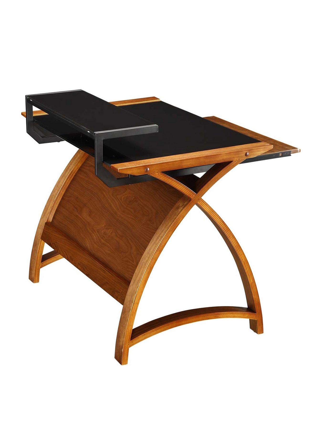 Image 2 of 2 of Jual Helsinki Large Desk With Pull Out Shelf&nbsp;- Real Wood Veneer