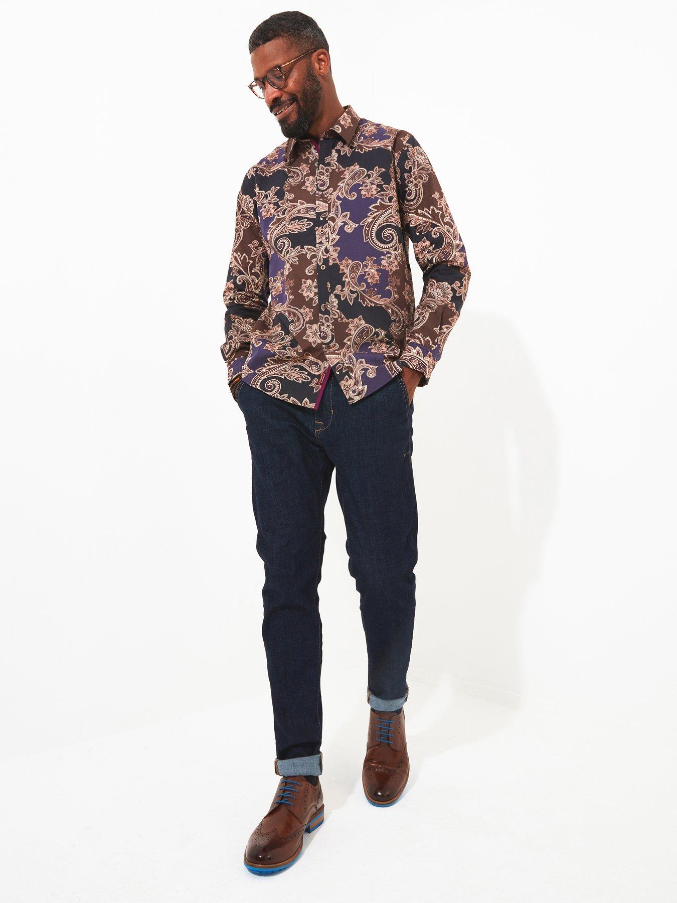 Joe Browns Mix It Up Paisley Shirt - Multi