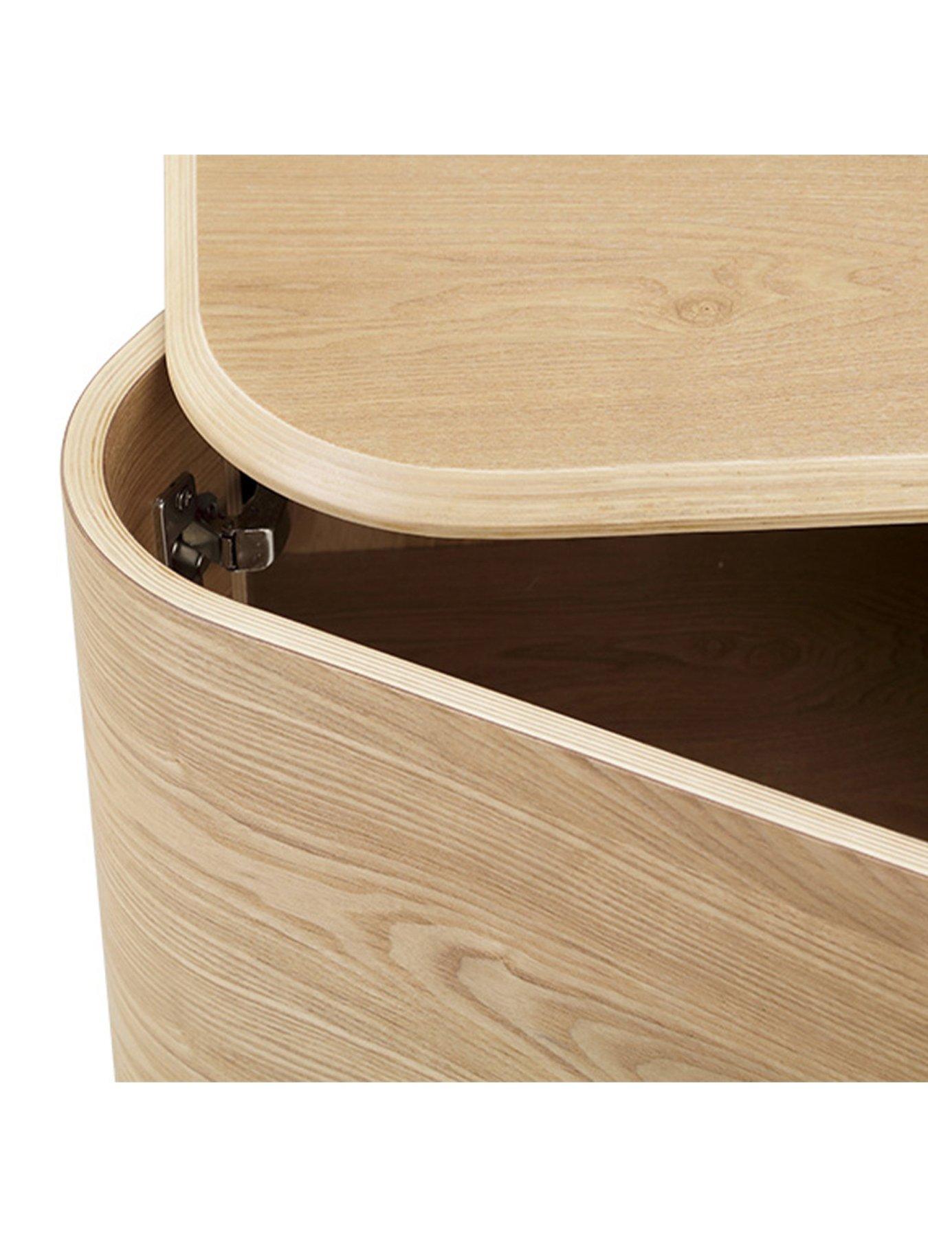Image 4 of 4 of Jual Oslo 2 Door TV Stand &nbsp;- Real Wood Oak&nbsp;Veneer