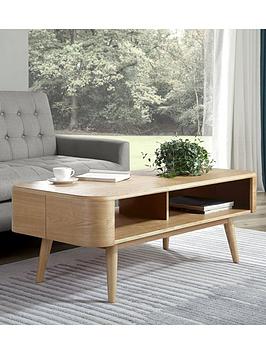 Product photograph of Jual Oslo Coffee Table - Oak from very.co.uk