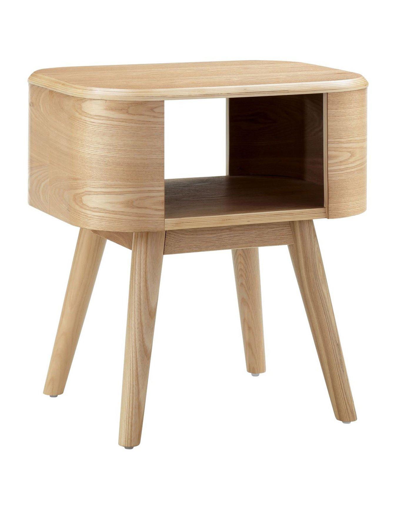 Image 2 of 3 of Very Home Oslo Lamp Table&nbsp;- Real Wood Oak&nbsp;Veneer