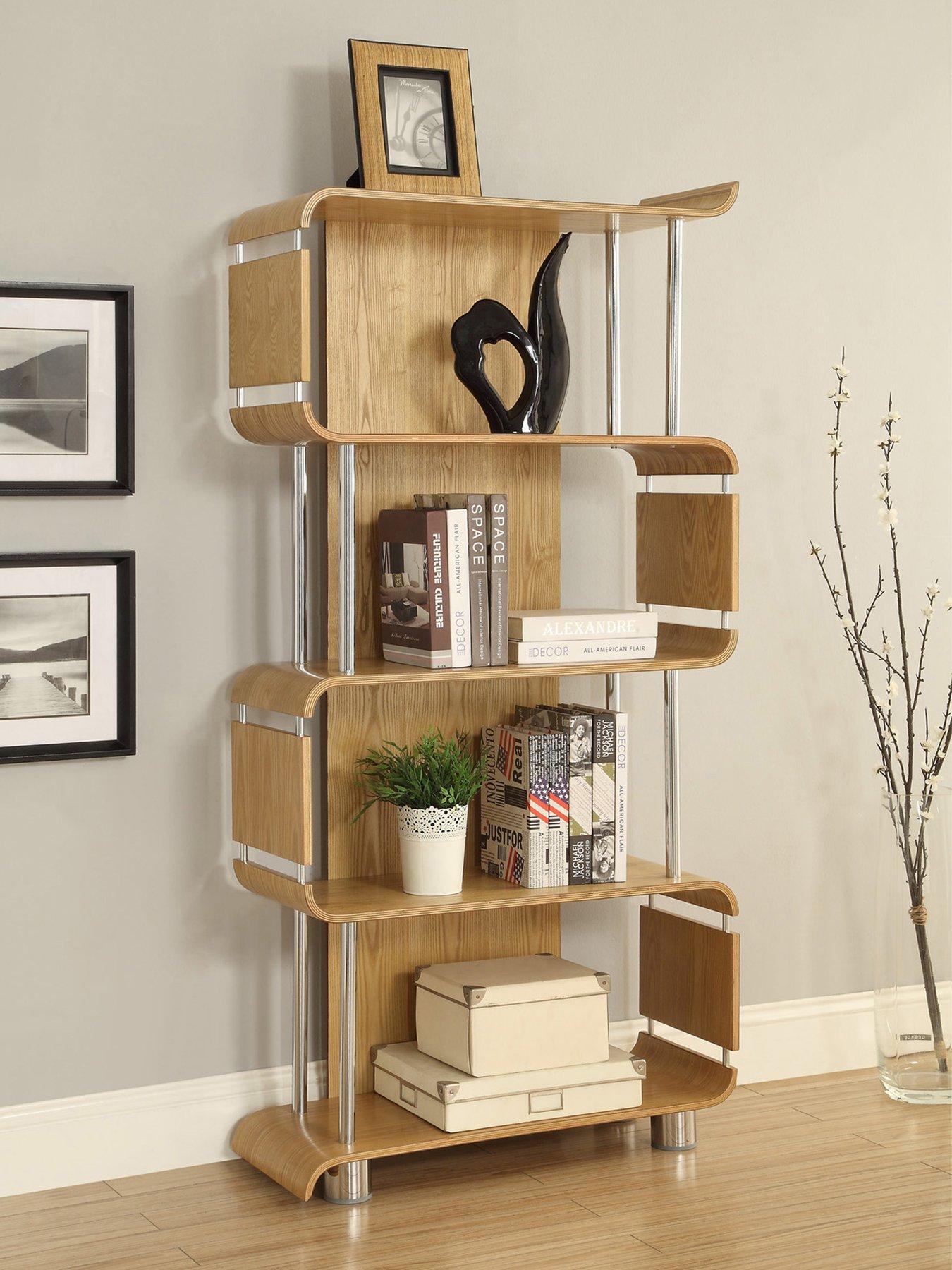 undefined Helsinki Bookshelf - Real Wood Veneer