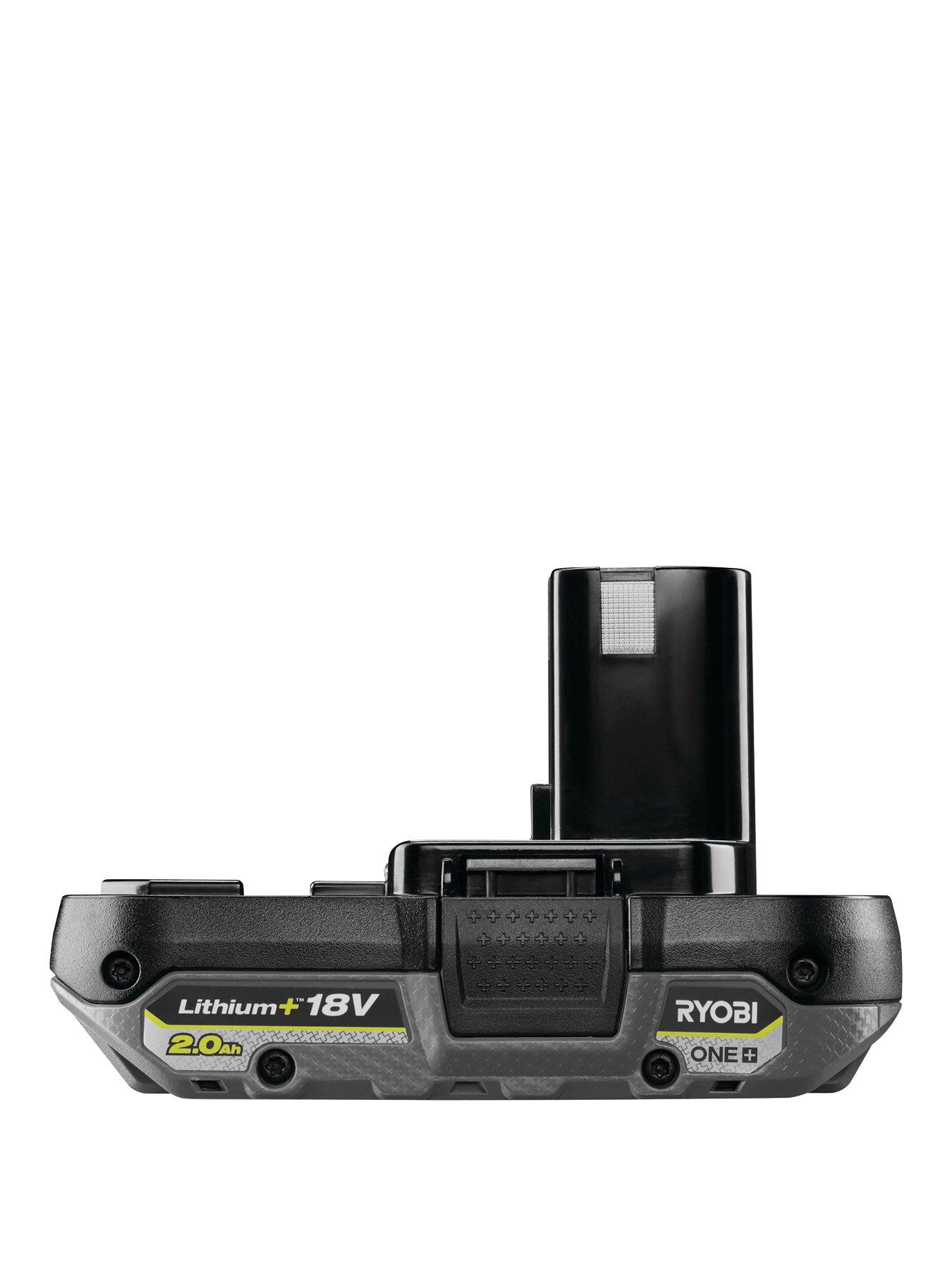 RYOBI RB1820C 18V ONE+ Lithium+ 2.0Ah Compact Battery