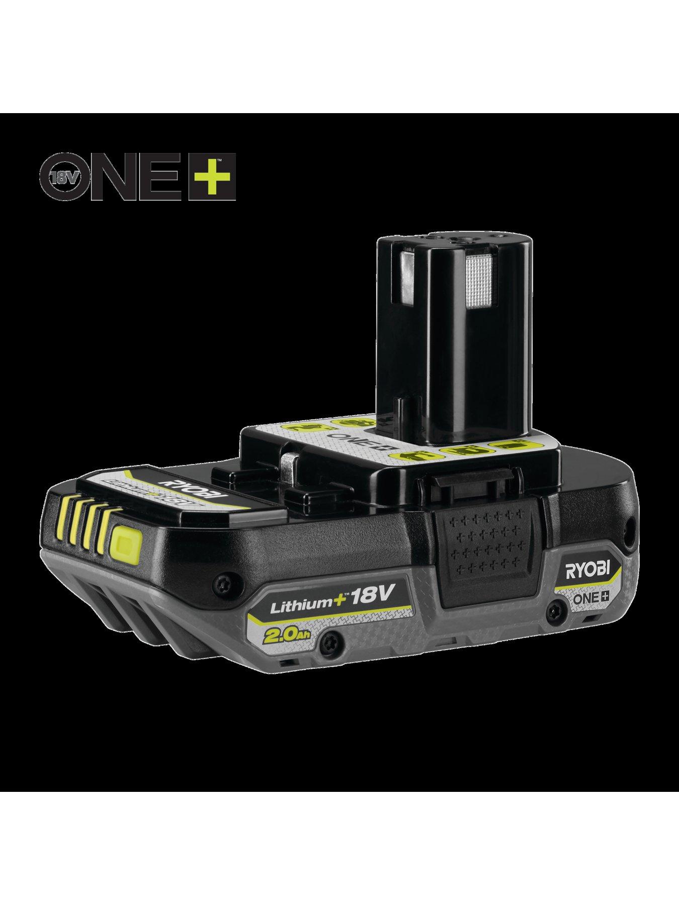 RYOBI RB1820C 18V ONE Lithium 2.0Ah Compact Battery very