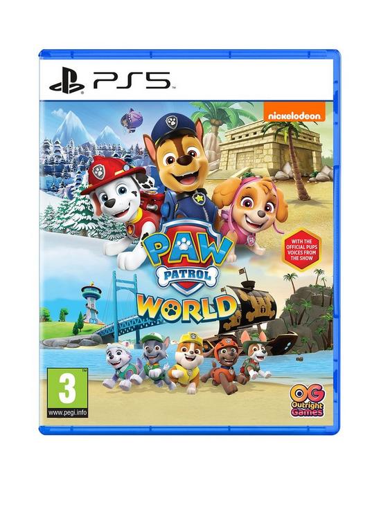 front image of playstation-5-paw-patrol-world
