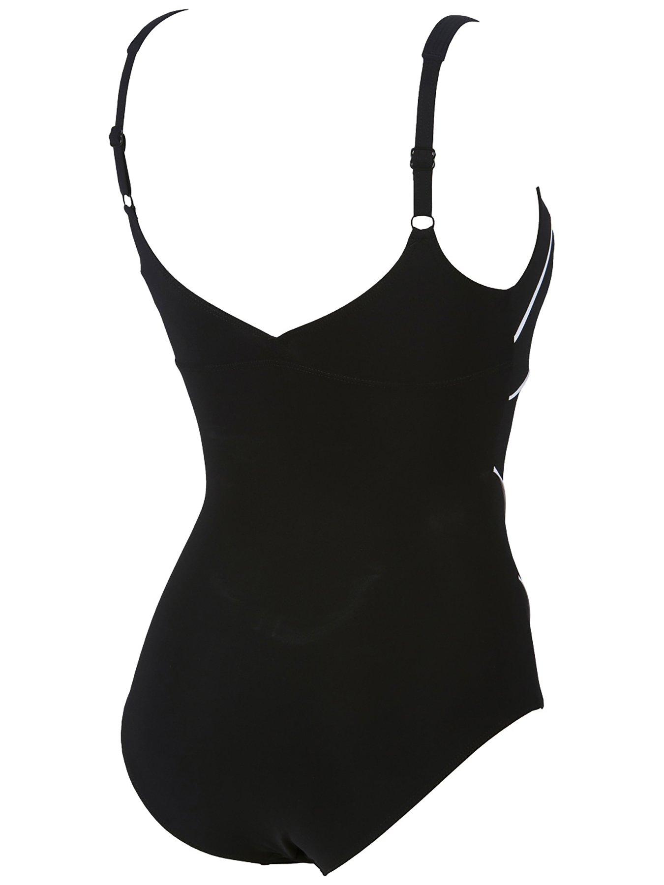 Image 3 of 6 of Arena Women's Jewel One Piece - Black/White