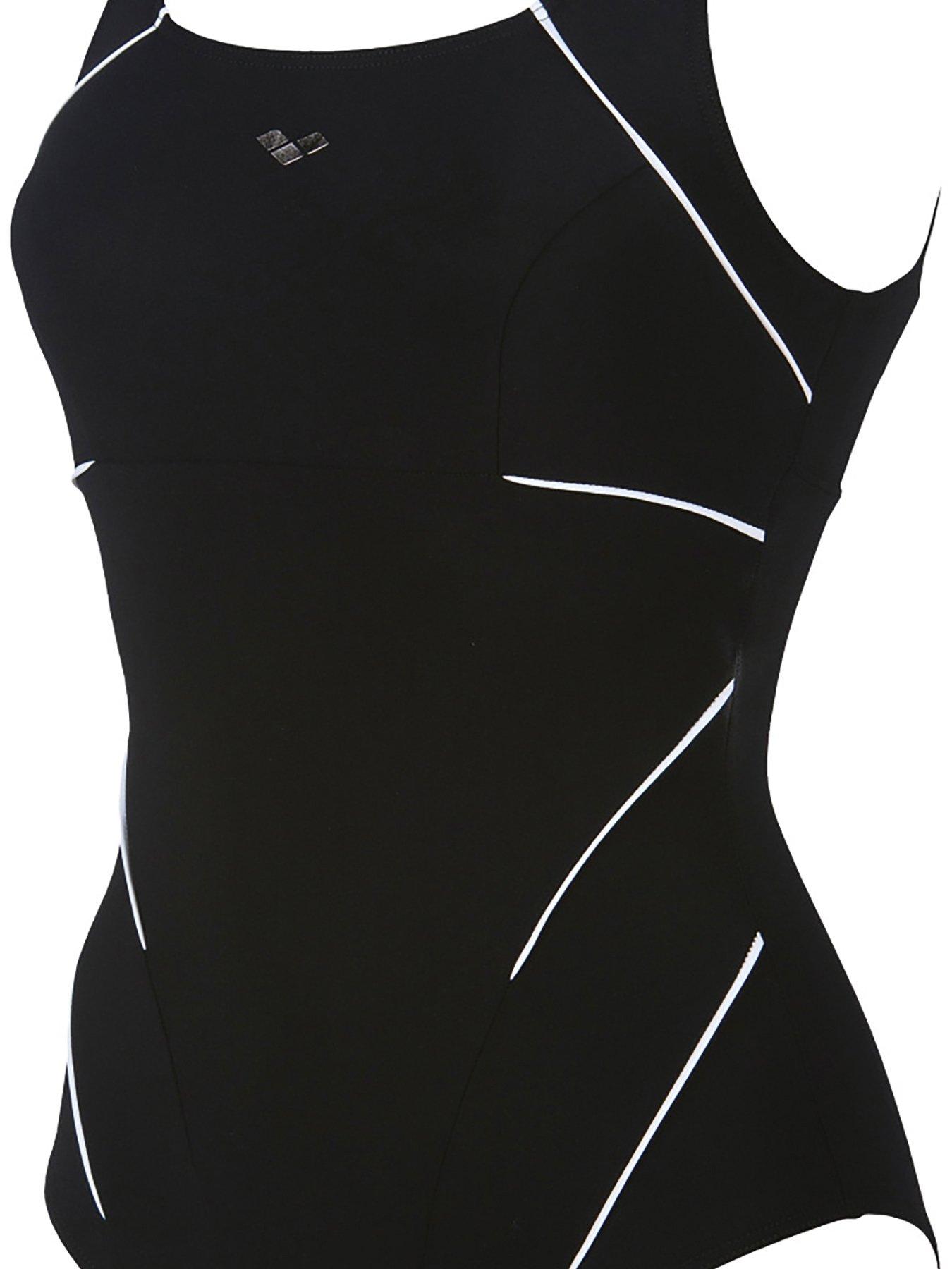 Image 6 of 6 of Arena Women's Jewel One Piece - Black/White