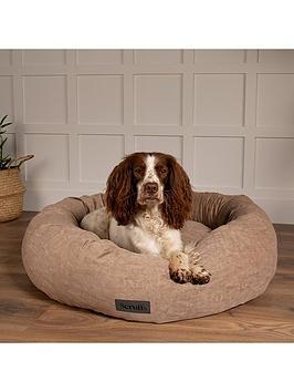 Product photograph of Scruffs Oslo Ring Bed - Desert - Medium from very.co.uk