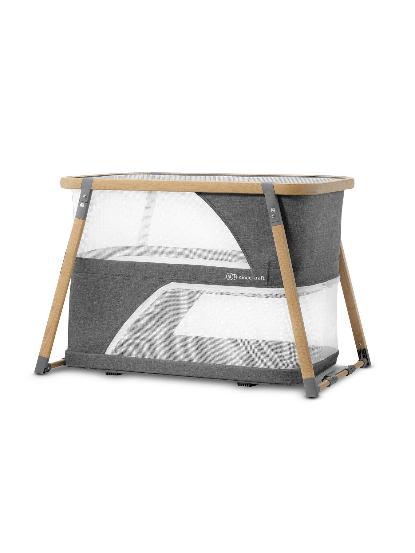 Kinderkraft Sofi 4 In 1 Travel Cot - Grey