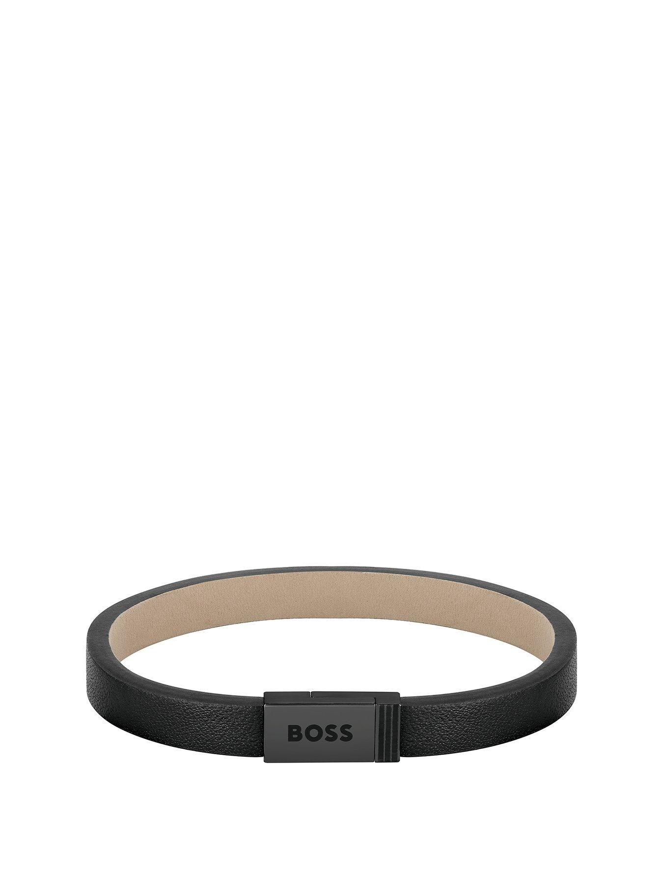 Product photograph of Boss Mens Bracelet from very.co.uk