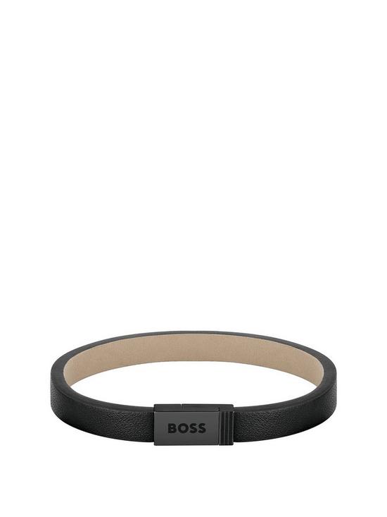 front image of boss-mens-bracelet