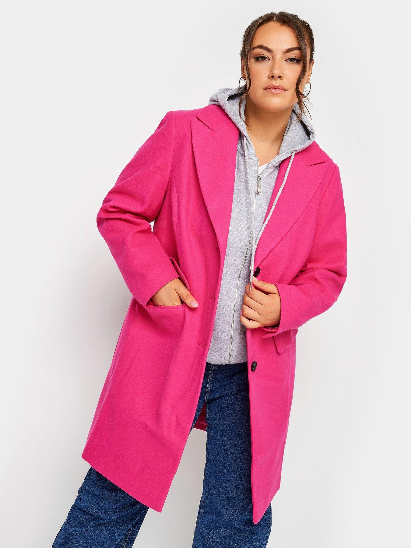 Midi City Coat Pink