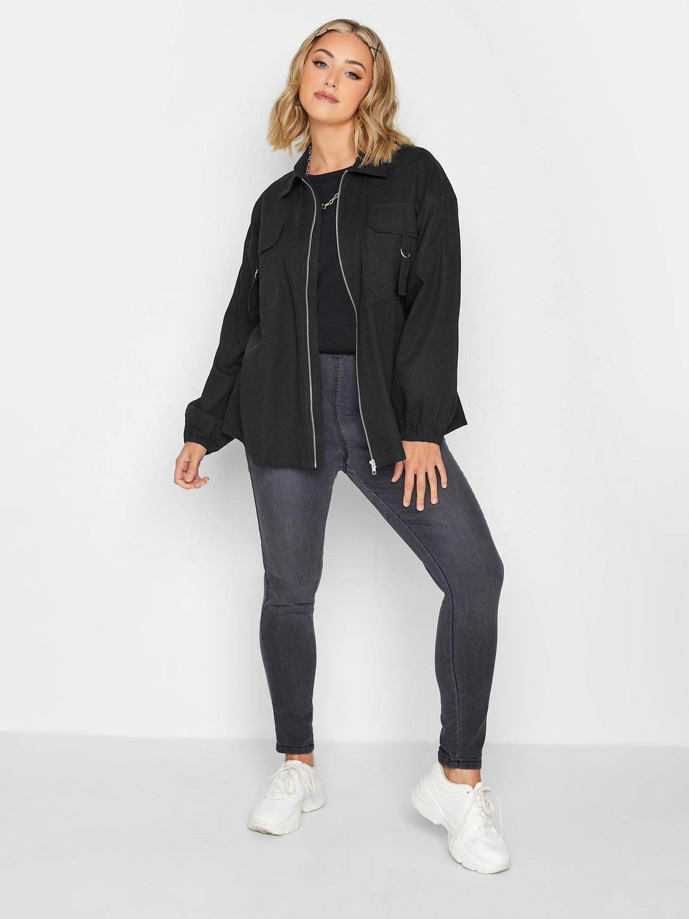 Utility Bomber Jacket Black