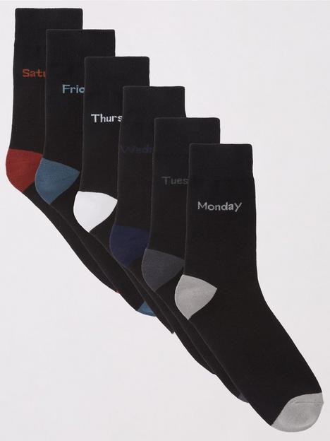 everyday-day-of-the-weeknbspsocksnbsp7-pack-multi