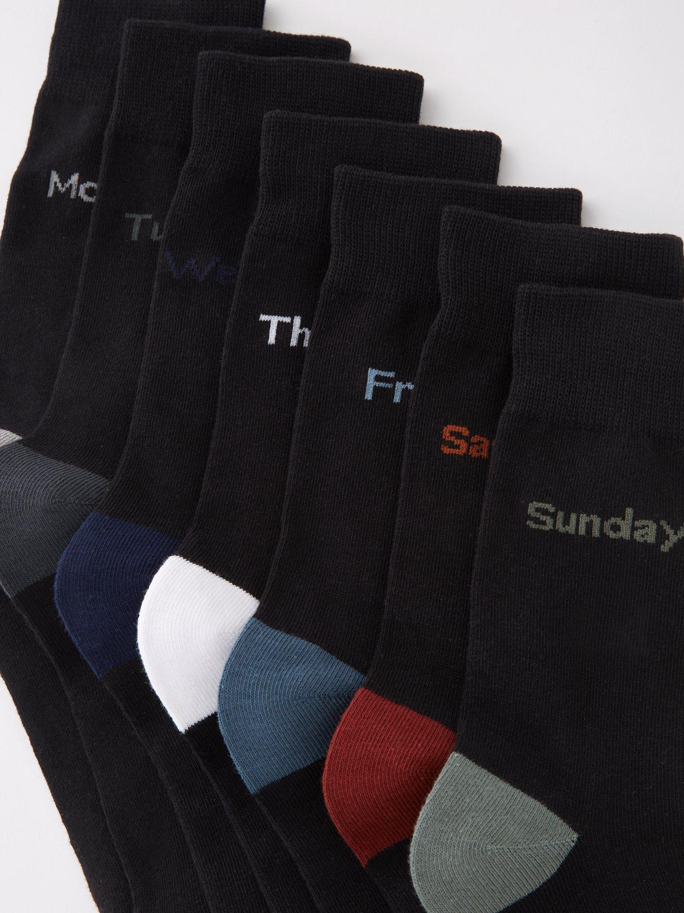 Image 2 of 2 of Very Man Day Of The Week&nbsp;Socks&nbsp;7 Pack - Multi