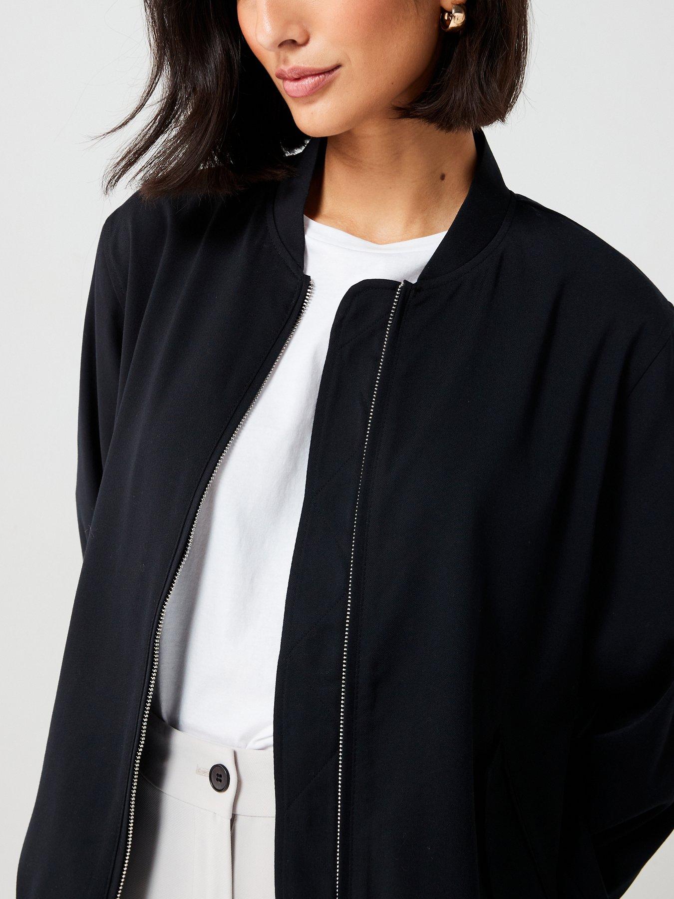  image of v-by-very-bomber-jacket-black