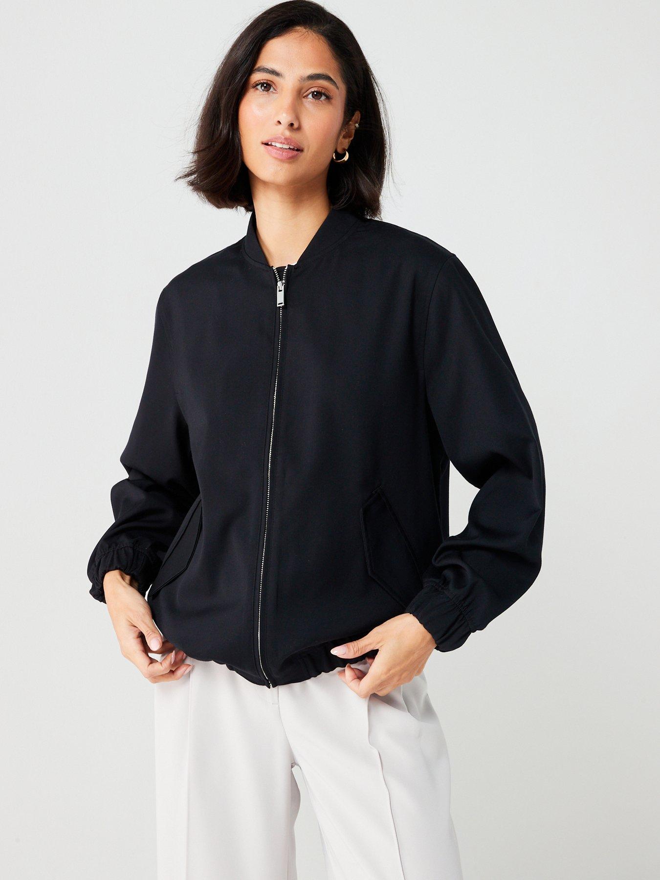  image of v-by-very-bomber-jacket-black