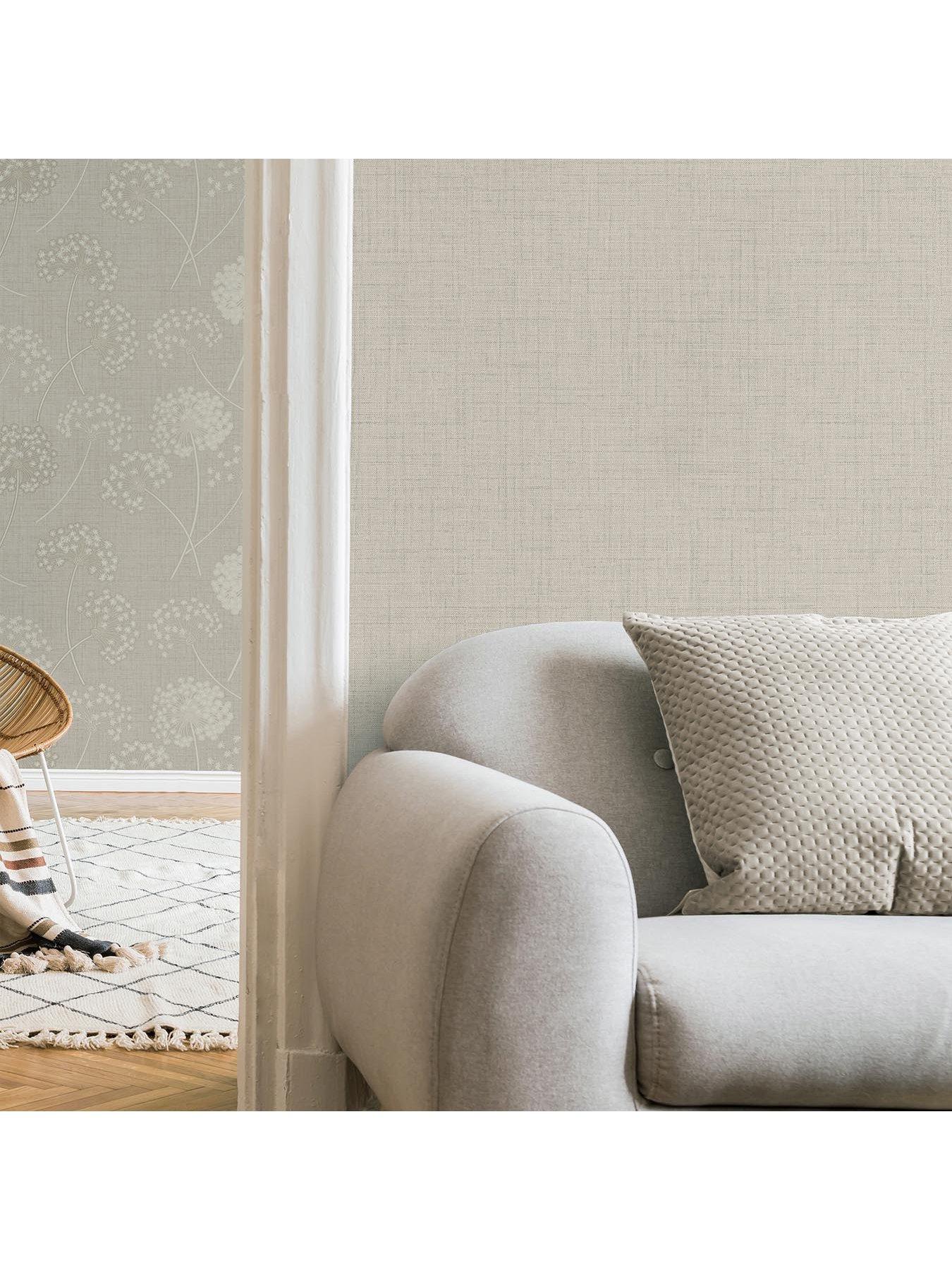 Image 2 of 4 of Fine Decor Grace Texture Wallpaper - Stone