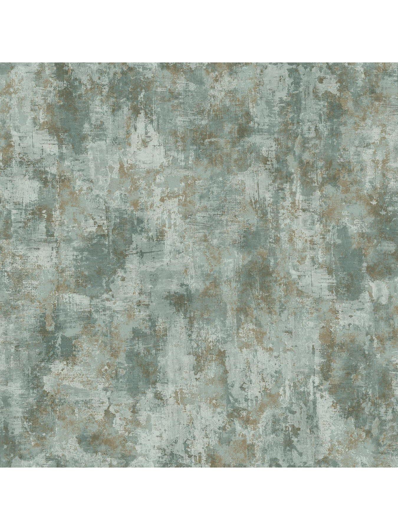Image 5 of 5 of Fine Decor Sierra Plain Wallpaper -  Sage