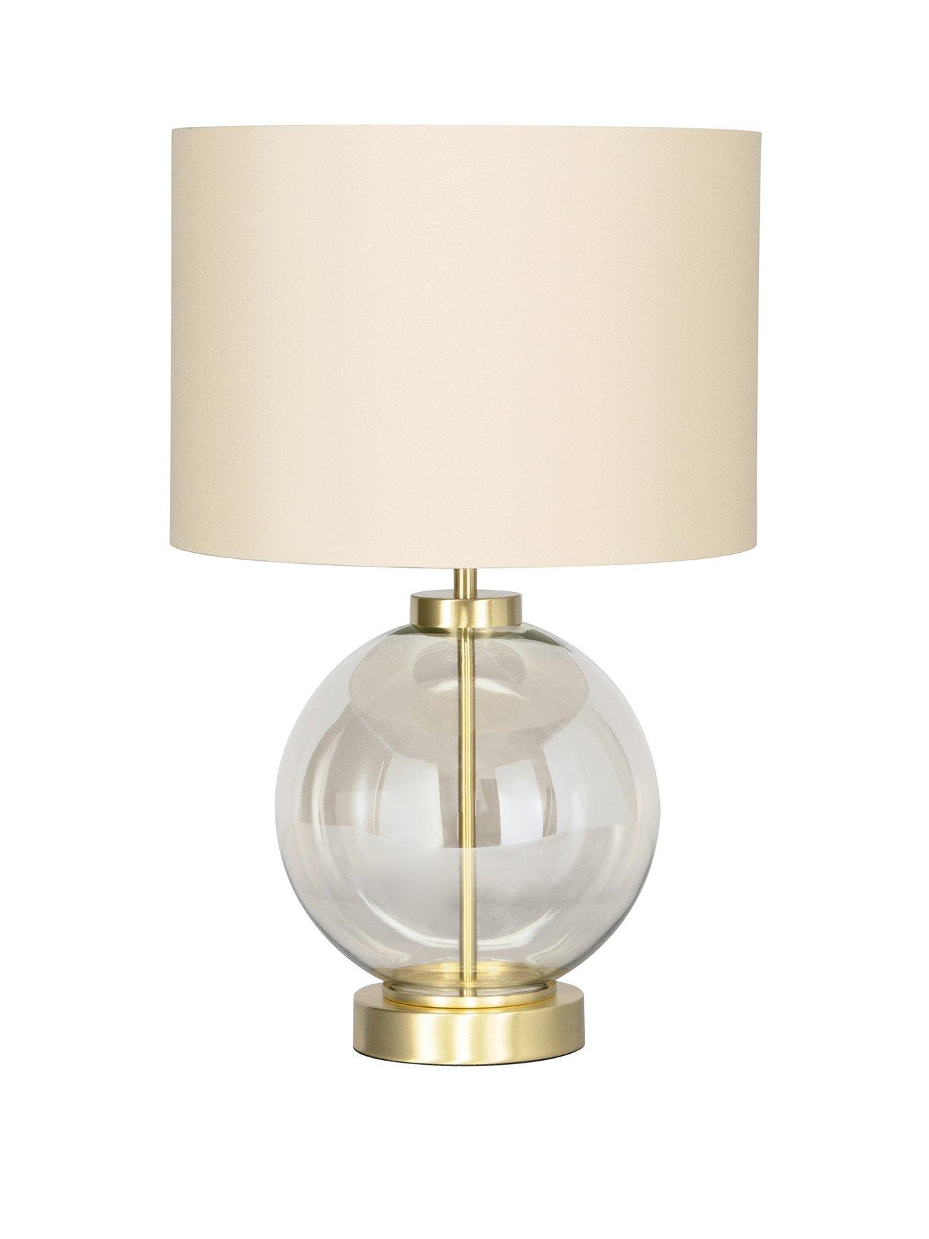 Satin on sale brass lamp