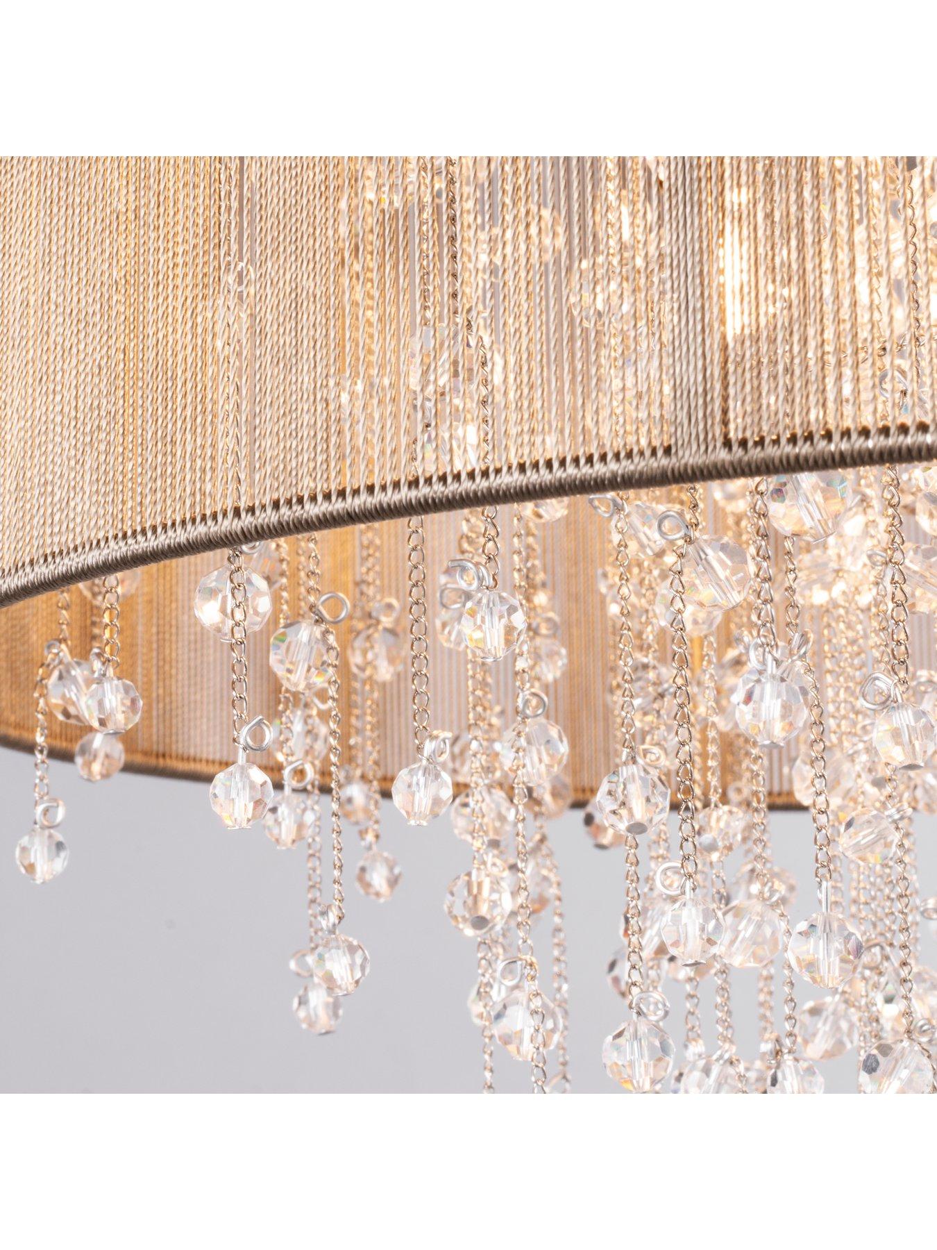 Image 3 of 5 of BHS Viola Flush Ceiling Light