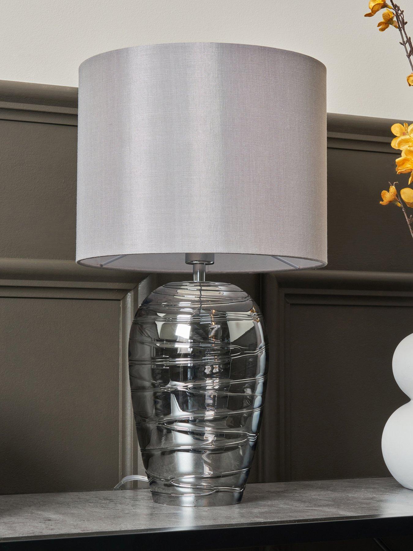 Product photograph of Very Home Lucie Table Lamp from very.co.uk