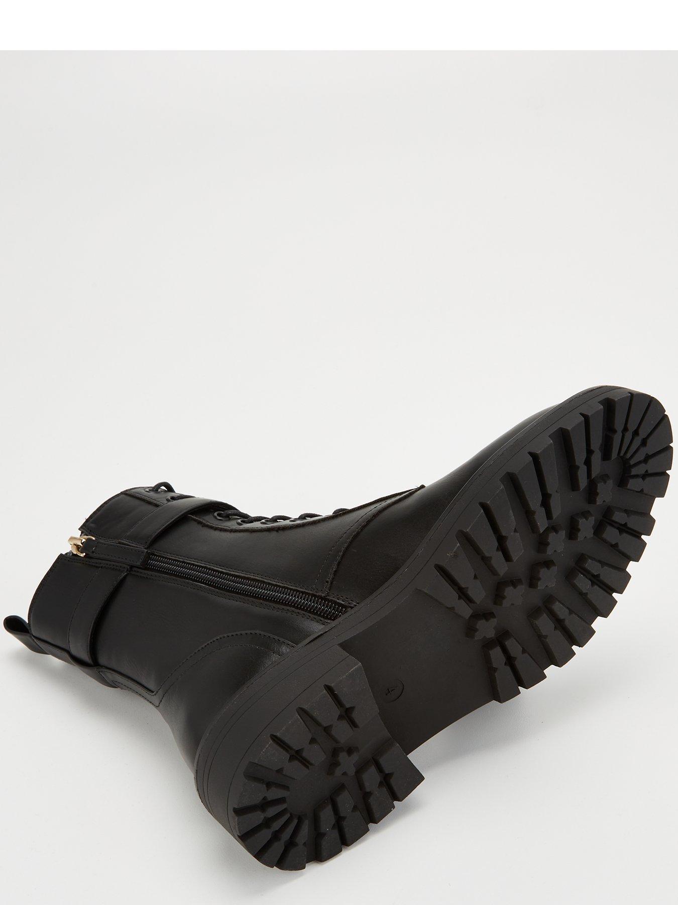 Very lace up boots sales