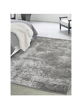 Product photograph of Avery Marble Rug 120x170 from very.co.uk