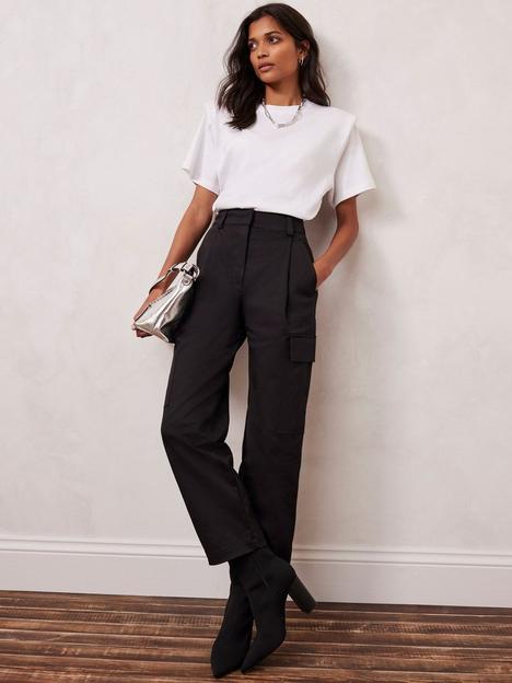mint-velvet-black-lux-cargo-trouser