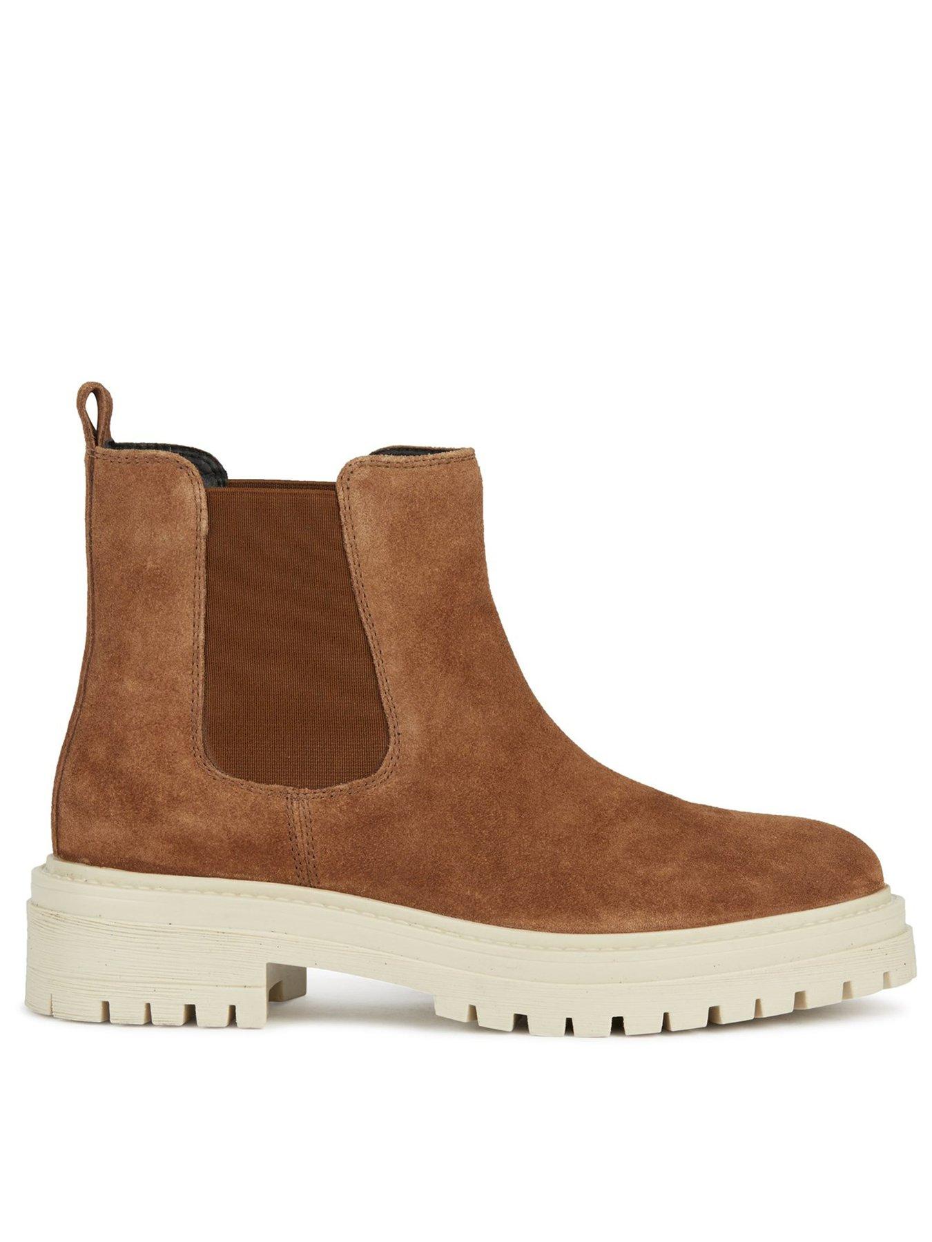 Geox suede sales ankle boots