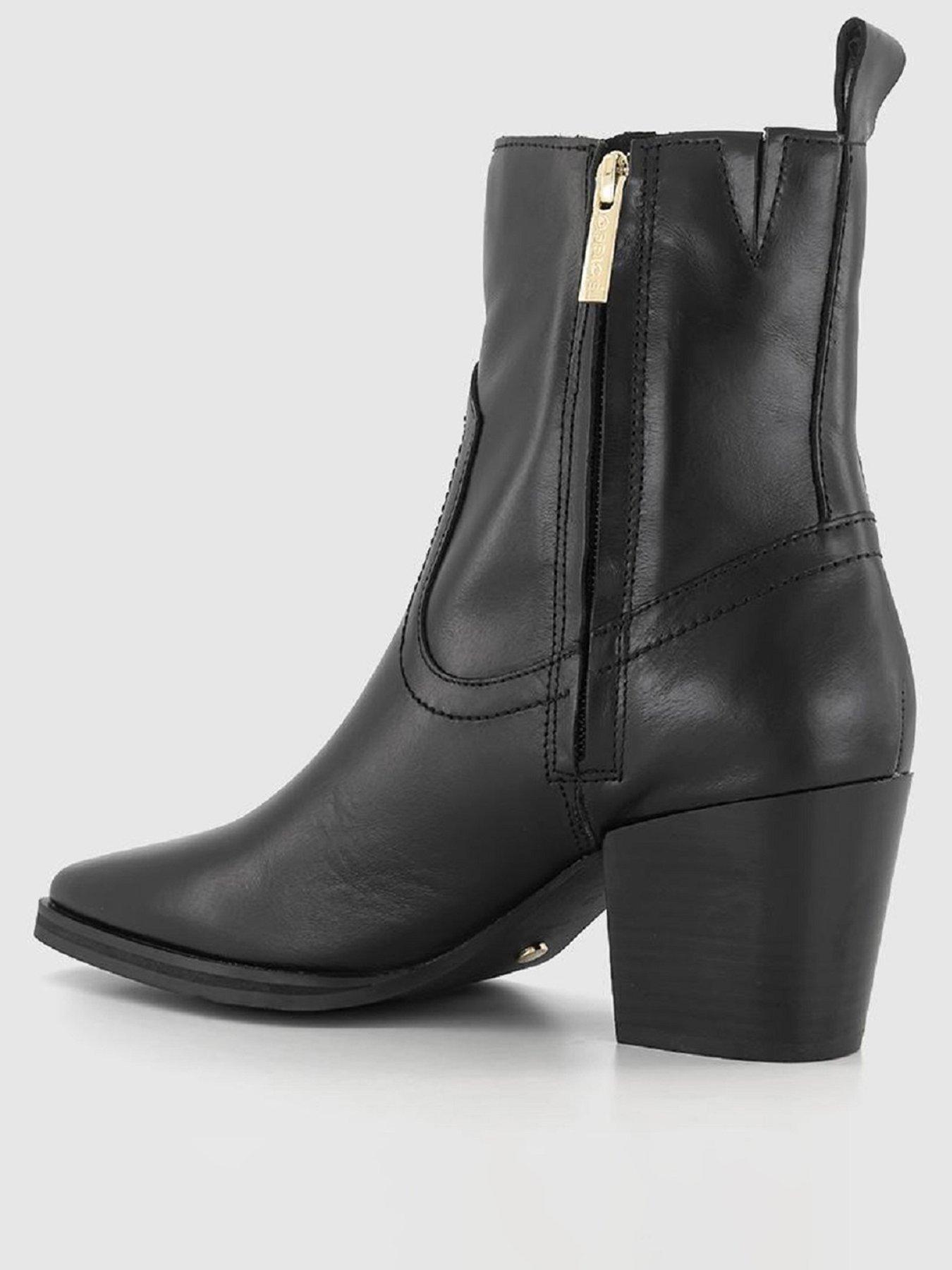 Office western ankle boots deals