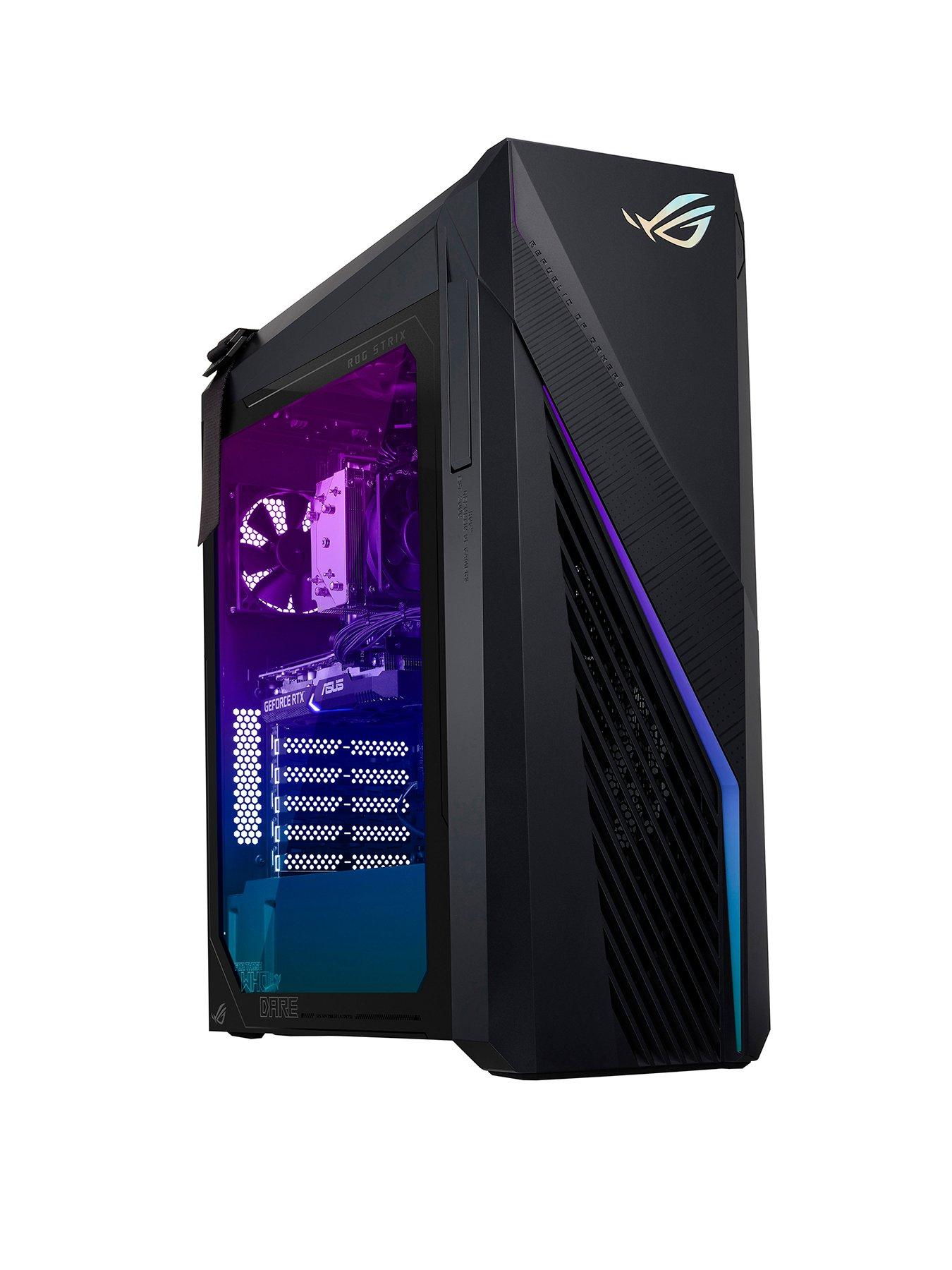 Asus Rog Strix G16Ch Gaming Desktop - Nvidia Rtx 3060 Ti, Intel Core I7, 16Gb Ram, 1Tb Ssd - Black