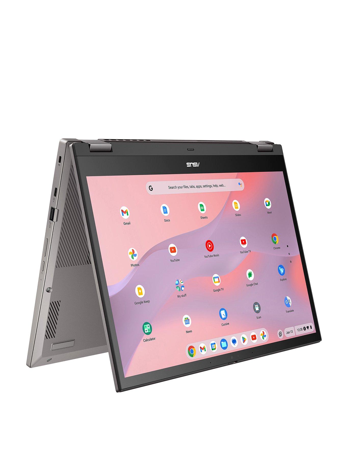 Image 1 of 7 of Asus Chromebook Plus Flip CM3401FFA-LZ0023 - 14in FHD Touchscreen, AMD Ryzen 3, 8GB RAM, 128GB