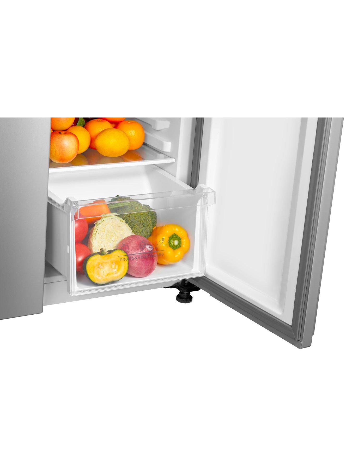 Image 5 of 7 of Swan SR750100I 84cm Wide, Total No Frost, American-Style Freestanding Fridge Freezer - Inox