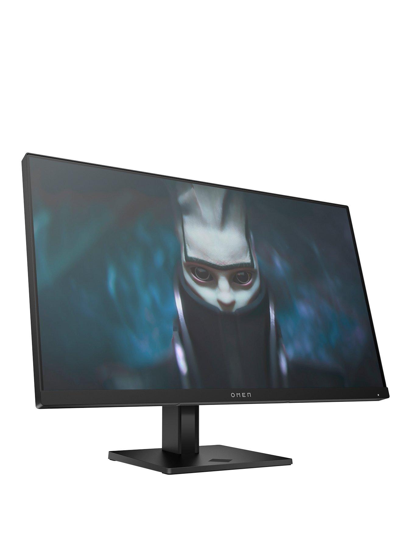 Image 1 of 8 of HP OMEN 24 Gaming Monitor - 24in&nbsp;FHD (1920 x 1080) 165hz, 1ms Response, AMD FreeSync&trade; Premium, Adjustable Stand, PC &amp; Console Compatible
