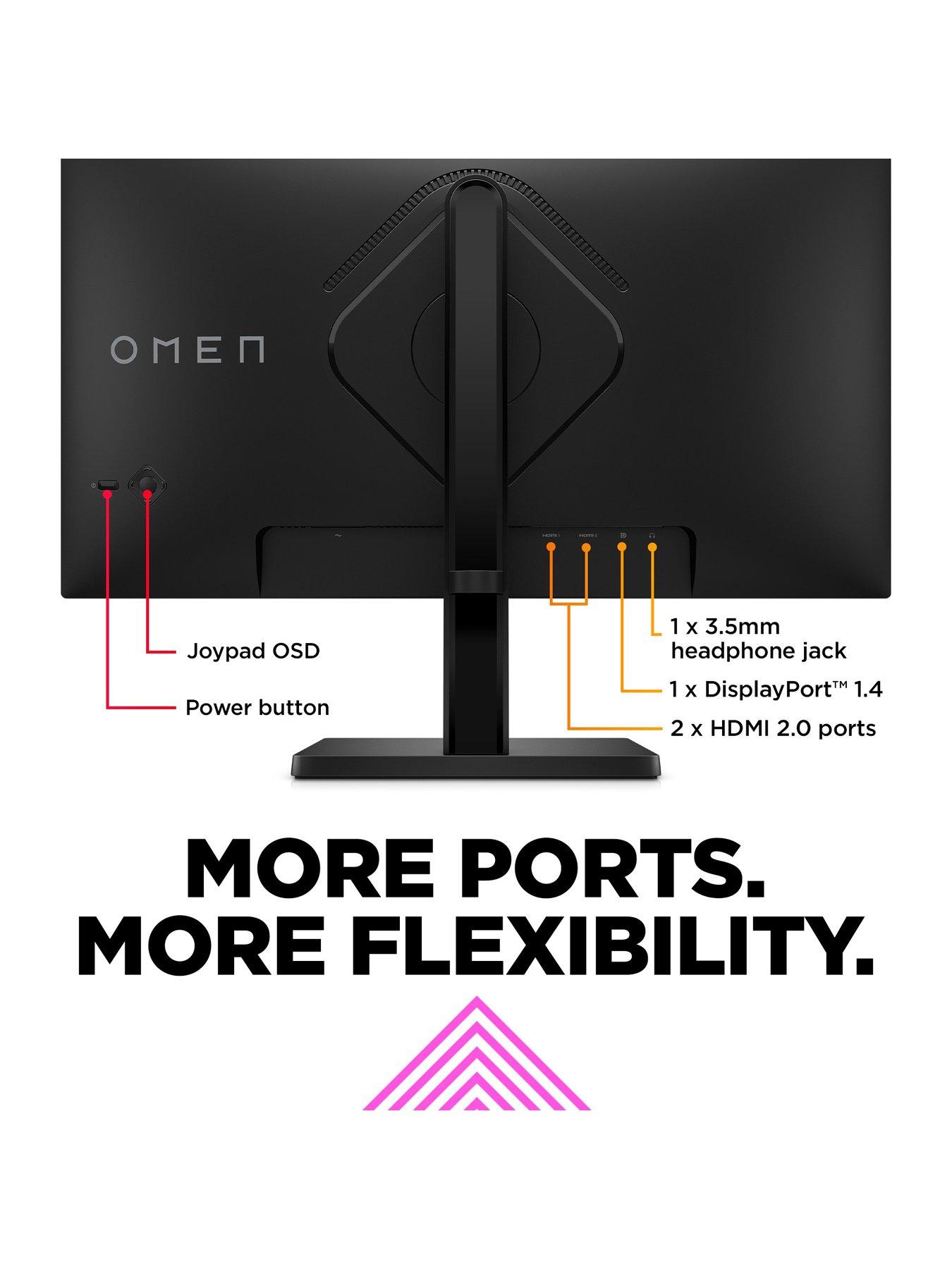 HP OMEN 24 Gaming Monitor - 24in FHD (1920 x 1080) 165hz
