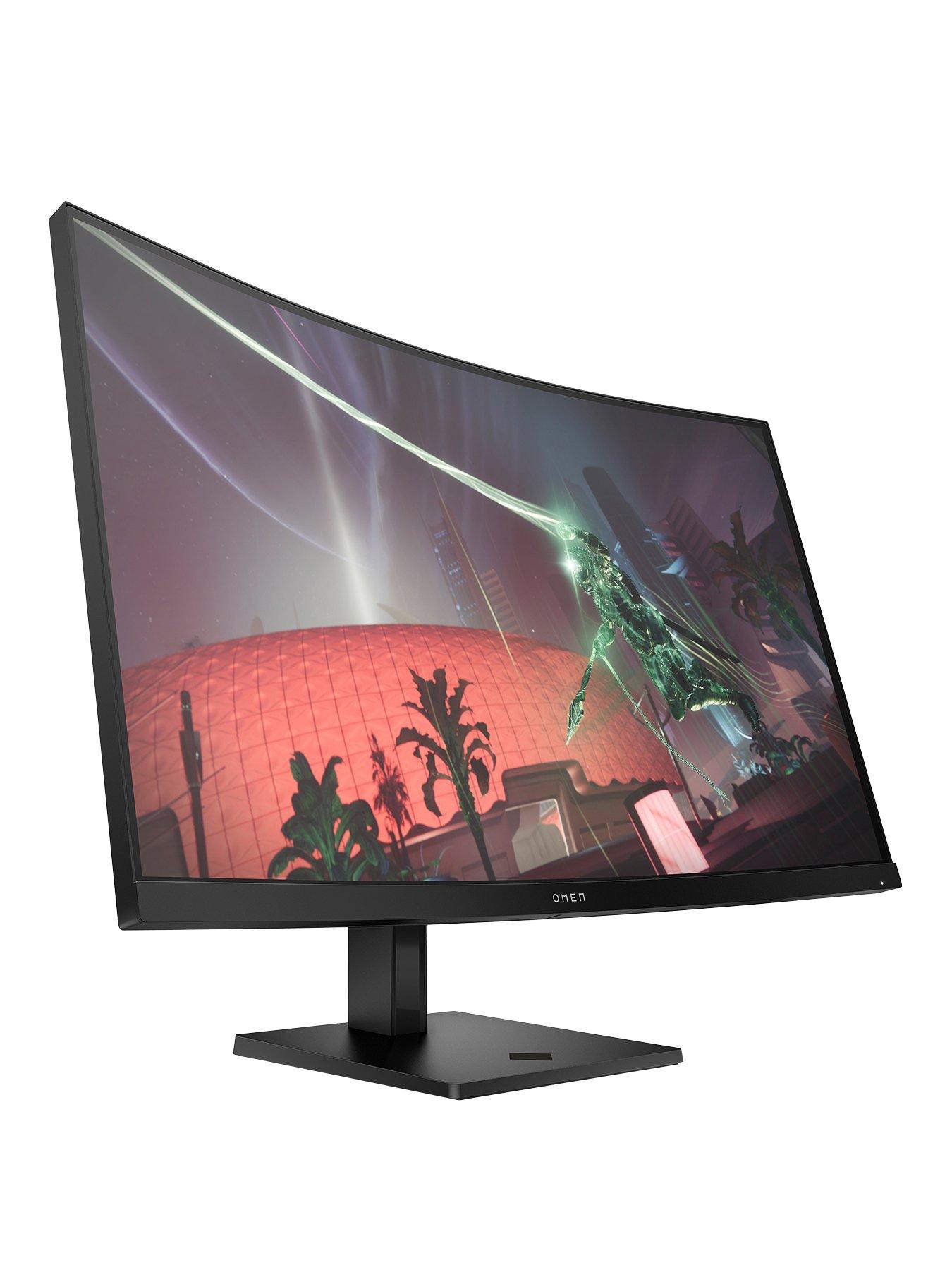 undefined OMEN 32c Curved Gaming Monitor - 31.5in QHD (2560 x 1440) 165hz, 1ms Response, AMD FreeSync™ Premium, Adjustable Stand, PC  &  Console Compatible