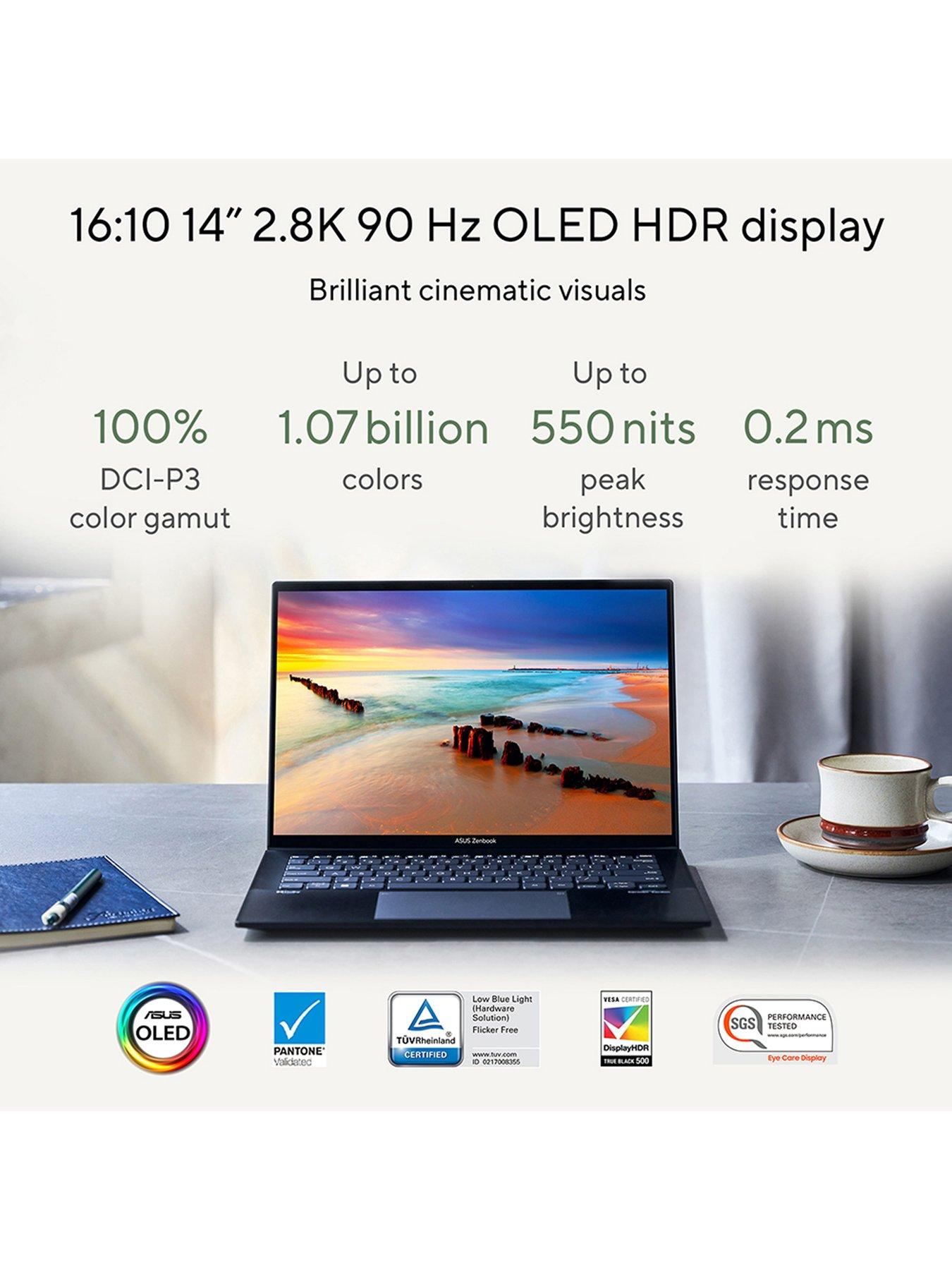 Asus Zenbook 14 OLED Laptop - 14in 2.8K Touchscreen, Intel Core i5 ...