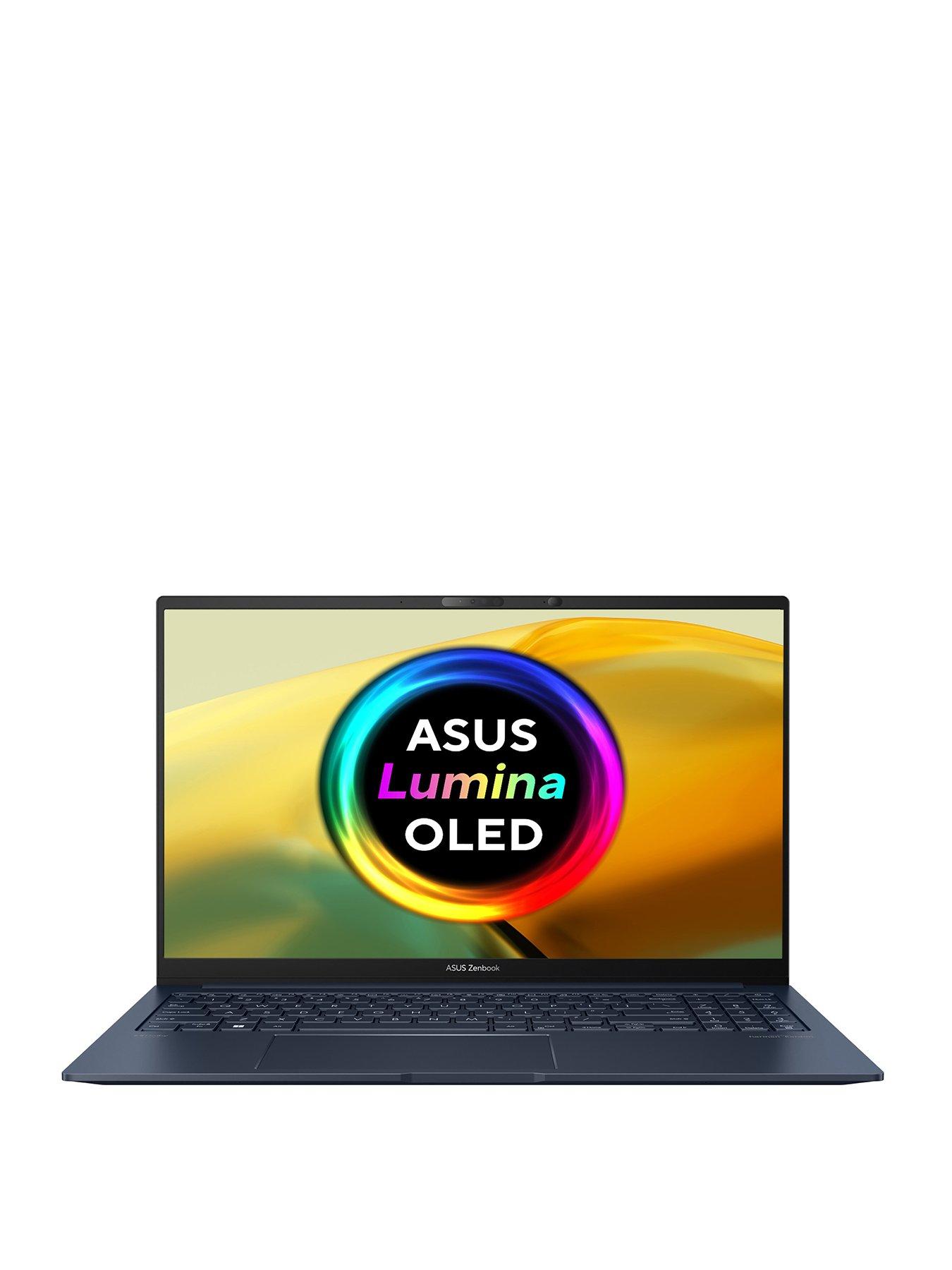 Zenbook 15 OLED Laptop - 15.6in 2.8K, AMD Ryzen 7, 16GB RAM, 512GB SSD,  UM3504DA-NX015W - Blue