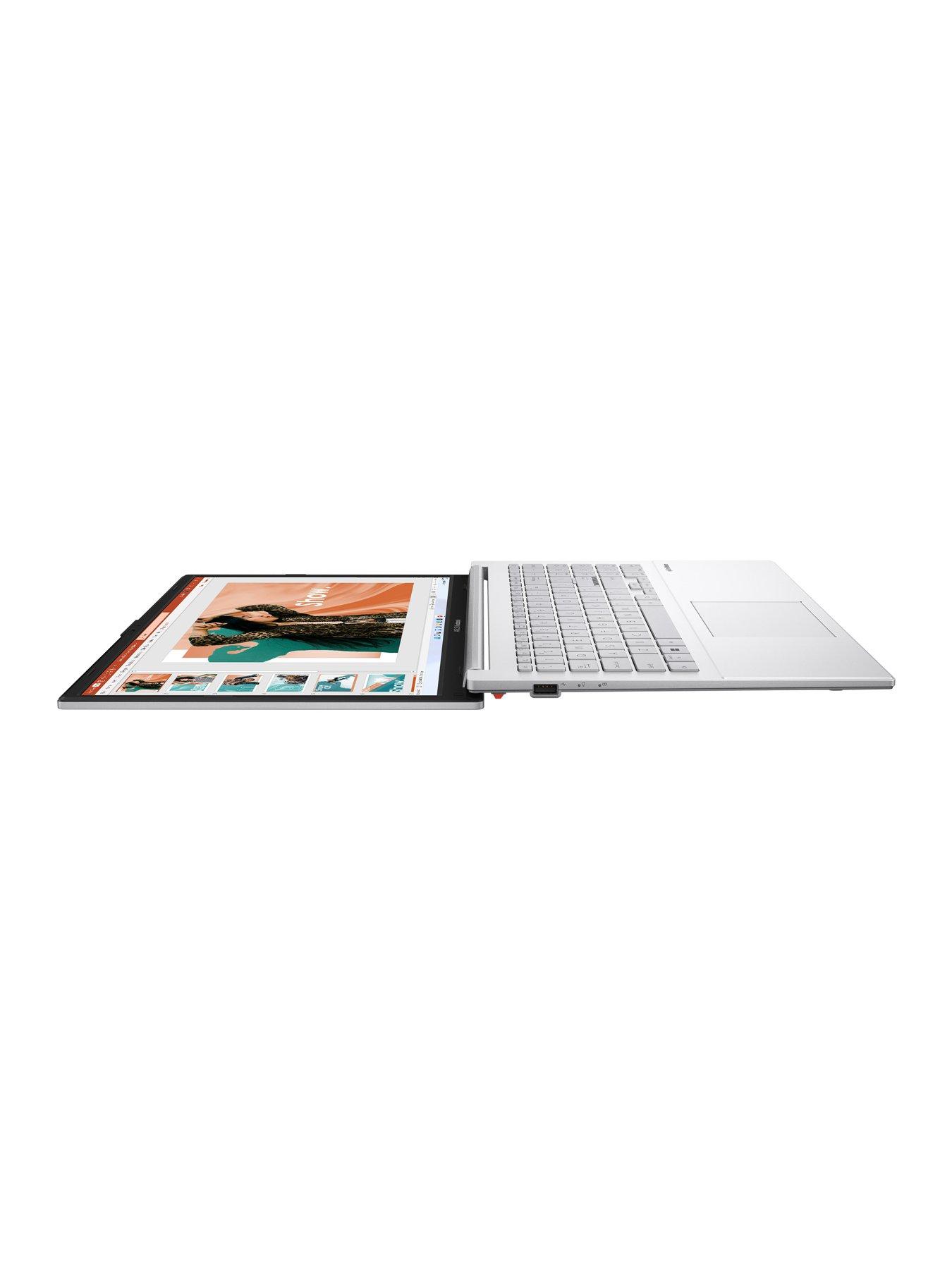 Image 6 of 7 of Asus Vivobook&nbsp;Go 15 OLED Laptop&nbsp;- 15.6in FHD, AMD Ryzen 5, 8GB RAM, 256GB SSD, E1504FA-L1669W,&nbsp;with Optional Microsoft 365 Family (1 Year)&nbsp;- Silver