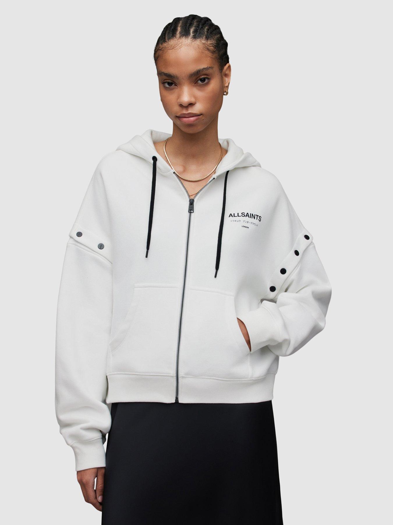 All saints white clearance hoodie