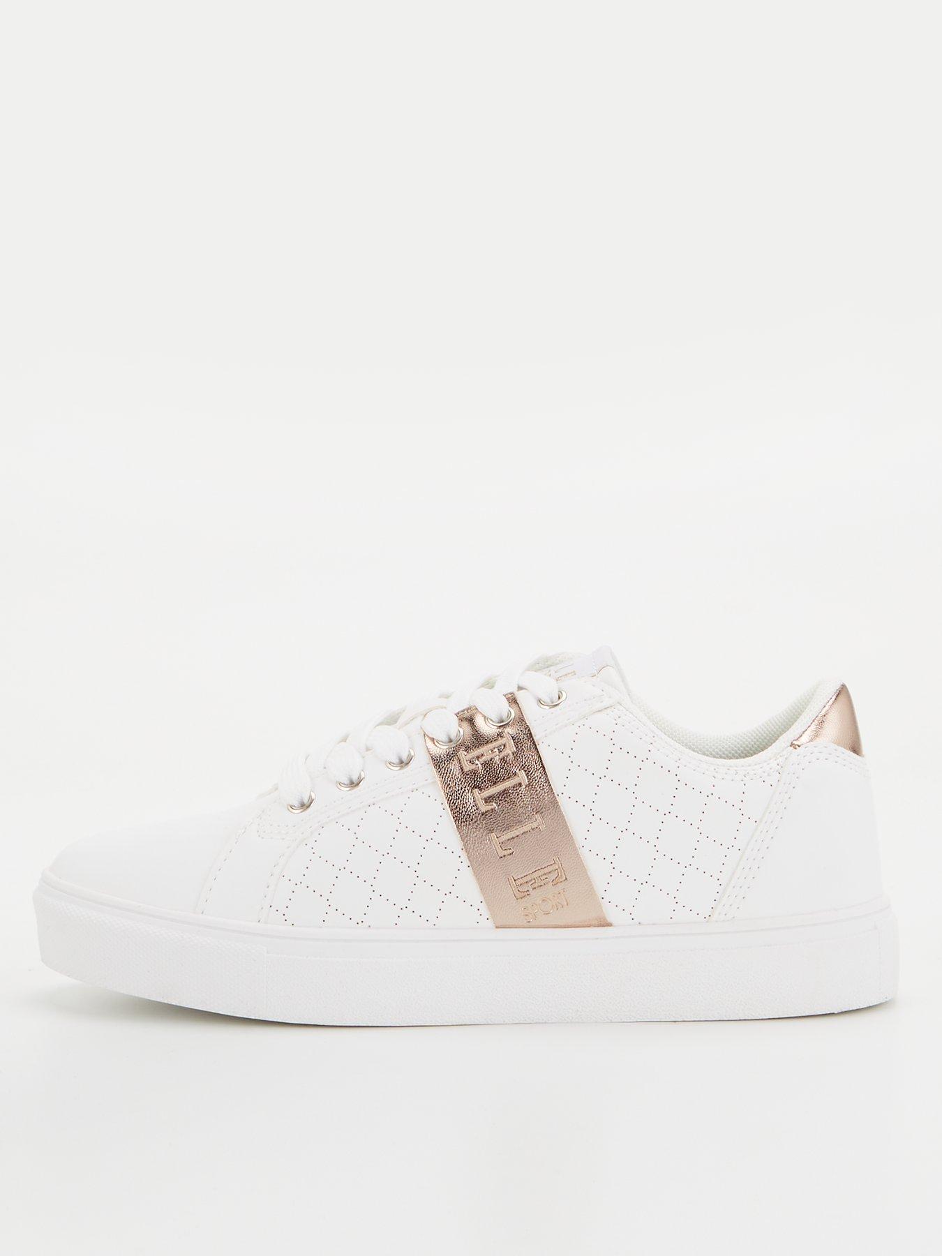 Elle sport cheap white trainers