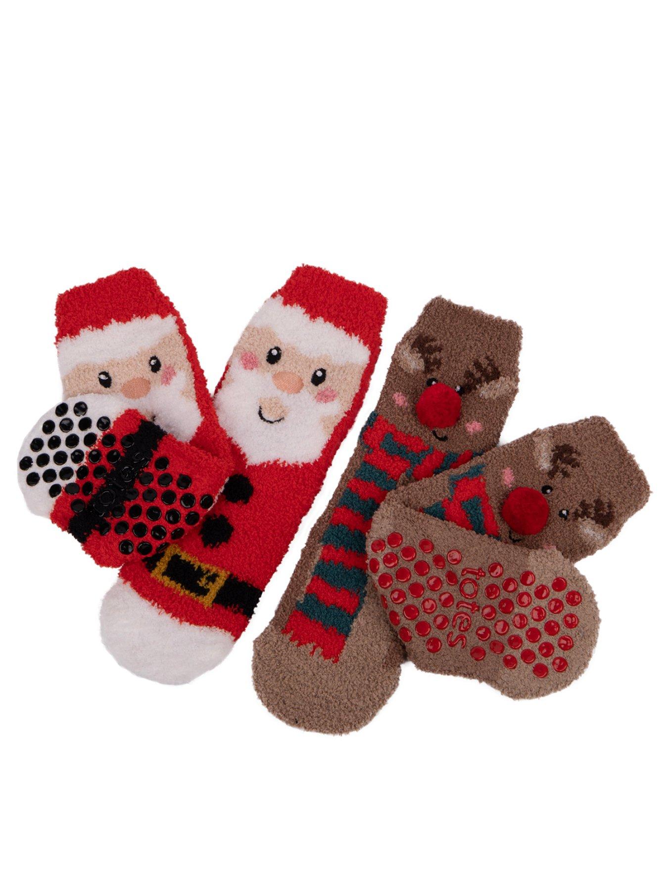 totes-2pack-santa-reindeer-super-soft-slipper-sox