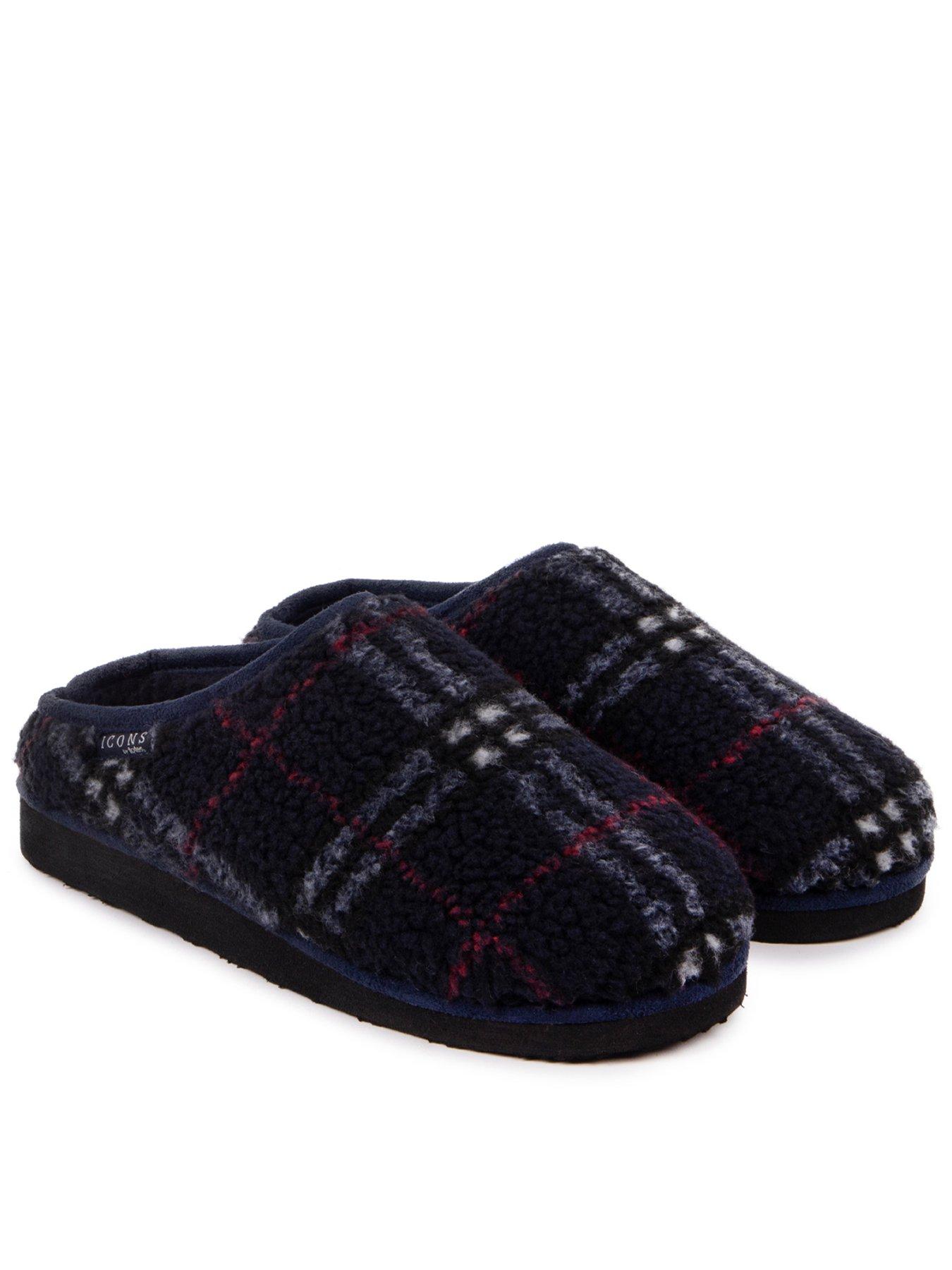 Totes best sale navy slippers