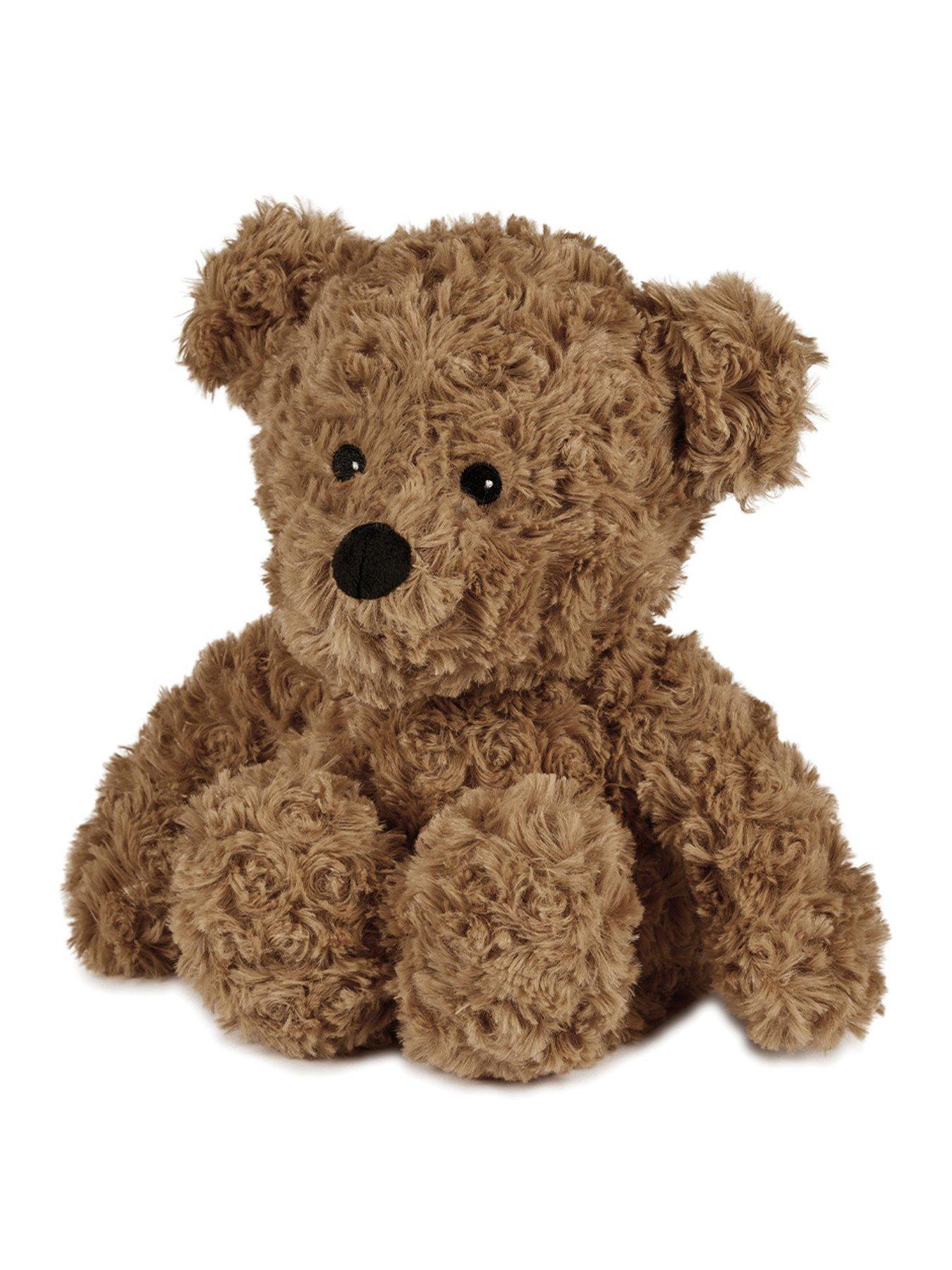 undefined Fully Heatable Cuddly Toy scented with French Lavender - Brown Curly bear