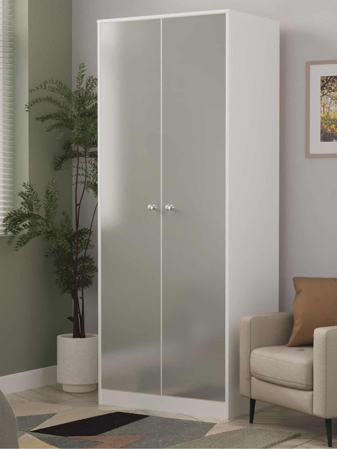 undefined Verity Ready Assembled 2 Door Wardrobe