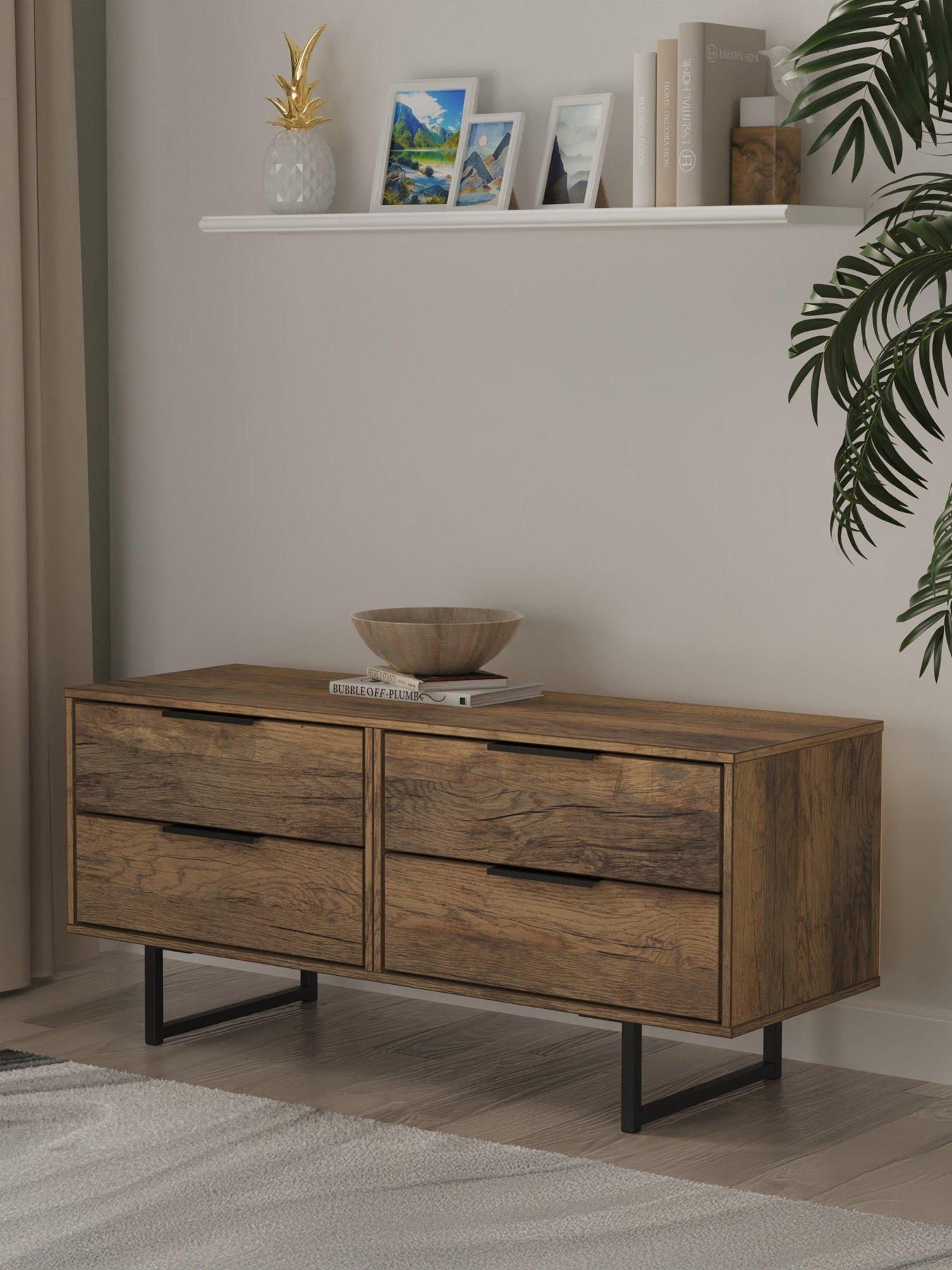 undefined Emerson Ready Assembled 4 Drawer Chest