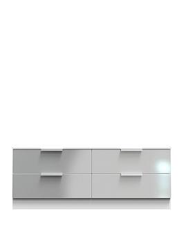 Product photograph of Swift Adair Ready Assembled 4 Drawer Bed Box from very.co.uk