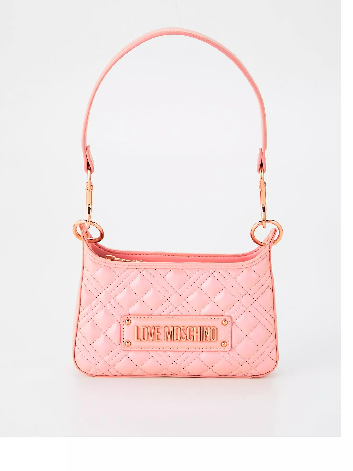 Moschino Paint Effect Tote Bag In Pink