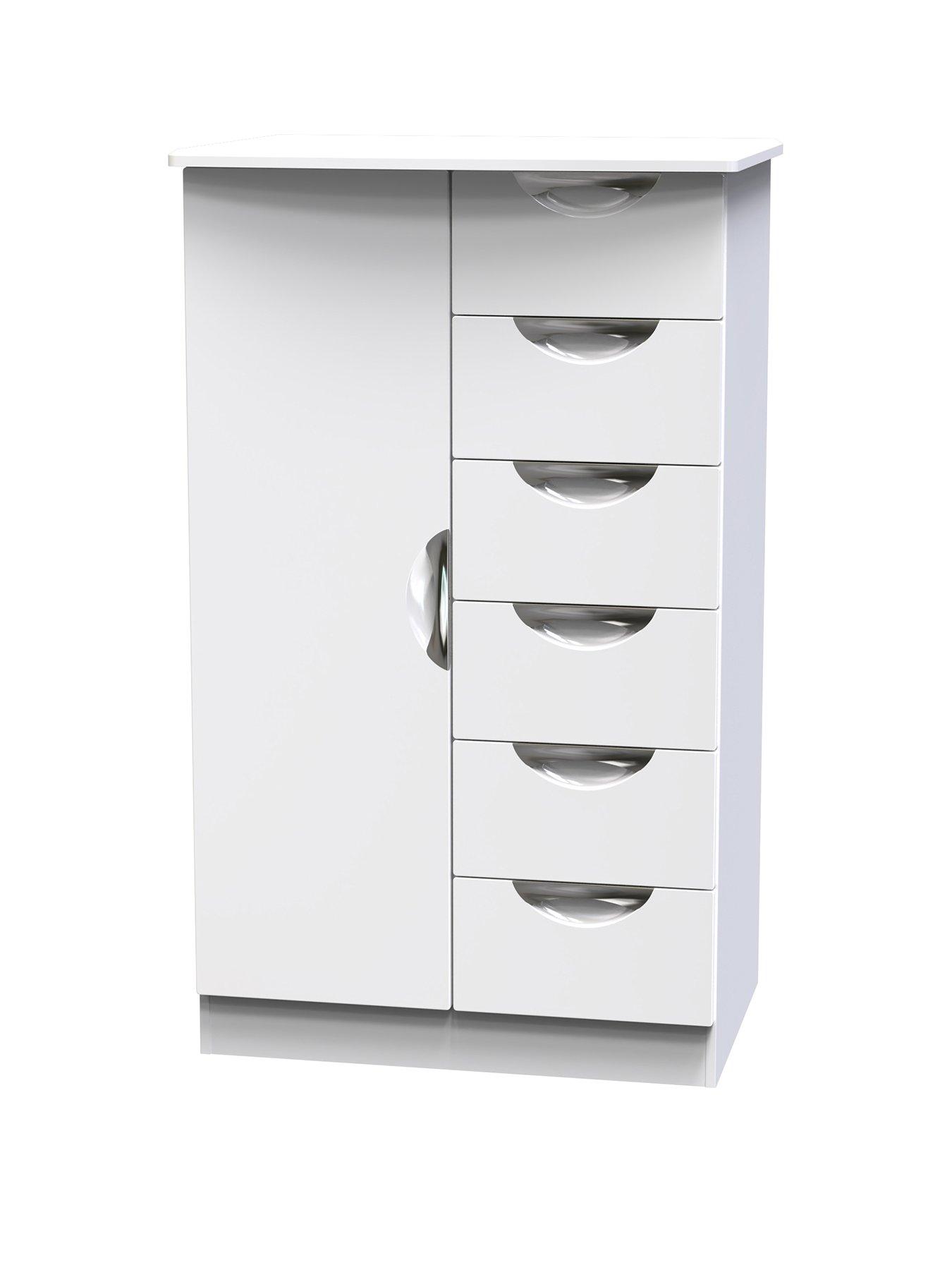 Wardrobe with deals 6 drawers